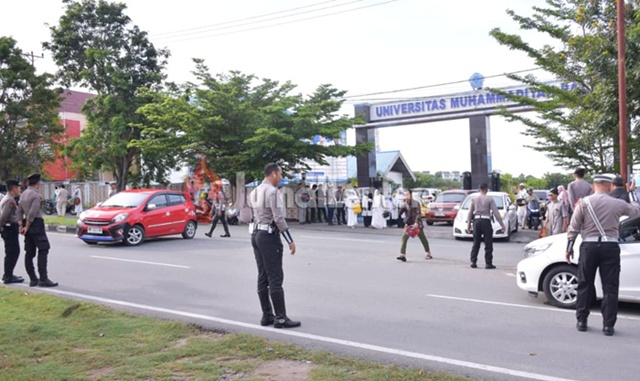Polda Sulteng Kerahkan Personel Amankan Shalat Idulfitri Muhammadiyah di Palu