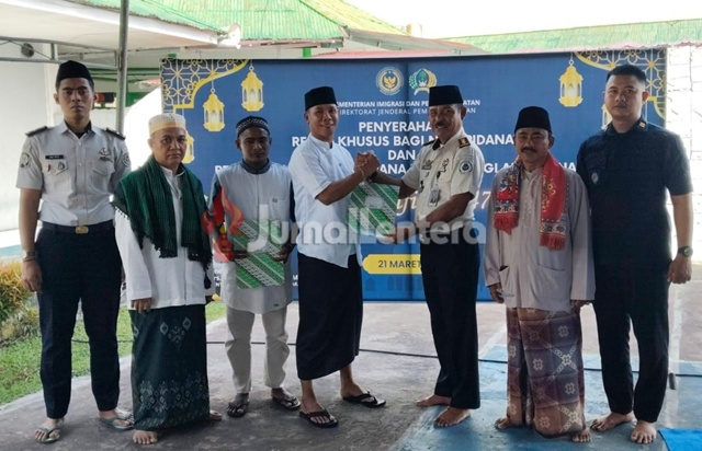 Ratusan Warga Binaan Lapas Kelas III Parigi Parigi Moutong Dapat Remisi Idulfitri