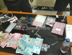 Polisi Gerebek Rumah Pengedar Sabu di Banggai
