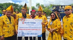 Bank Sulteng Gelontorkan Miliaran Dana Dividen dan CSR ke Pemkab Parigi Moutong