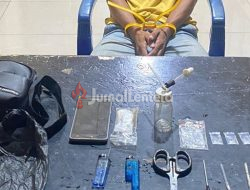 Pria 33 Tahun di Banggai Kedapatan Simpan Sabu