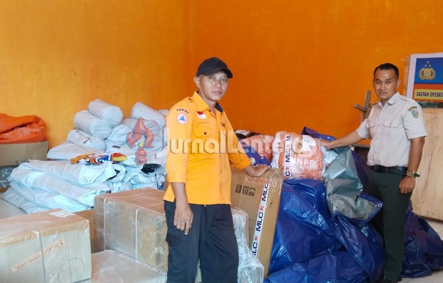Parigi Moutong Dapat Bantuan Logistik dan Peralatan Bencana dari BNPB