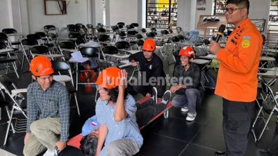 Basarnas Palu Bekali Mahasiswa Untad Mitigasi Bencana