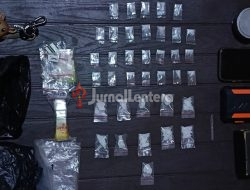 Polisi Tangkap Terduga Pengedar di Banggai dan Sita Puluhan Paket Sabu