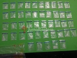 Oknum Sekdes di Banggai Terseret Narkoba, Polisi Amankan Puluhan Paket Sabu