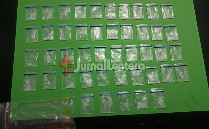 Oknum Sekdes di Banggai Terseret Narkoba, Polisi Amankan Puluhan Paket Sabu