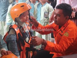 Belajar Sambil Bermain, Puluhan Anak TK Kunjungi Basarnas