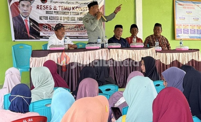 Warga Anutapura Tagih Janji Perbaikan Infrastruktur di Reses Ketua Komisi III DPRD Parigi Moutong