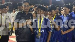 Pemkab Parigi Moutong Siapkan Generasi Juara Lewat Turnamen Futsal Pelajar