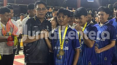 Pemkab Parigi Moutong Siapkan Generasi Juara Lewat Turnamen Futsal Pelajar