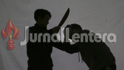 Pria di Parigi Moutong Bacok Adik Kandung