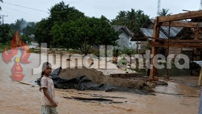 Puluhan Jiwa Terdampak Banjir di Bolano Lambunu Parigi Moutong