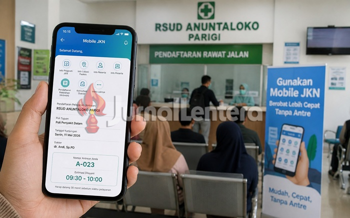 Berobat Lebih Cepat Tanpa Antre, RSUD Anuntaloko Parigi Dorong Penggunaan Mobile JKN