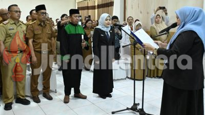 Usai Lantik Direktur Baru RSUD Undata, Wagub Sulteng Ingatkan Pembenahan Layanan