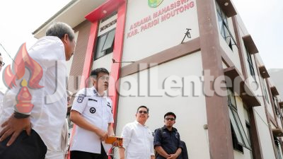 Bupati Parigi Moutong Sambangi Asrama Mahasiswa di Palu, Bakal Bangun Sejumlah Fasilitas