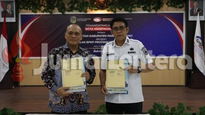 Pemkab Parigi Moutong dan BPKP Sulteng Teken Kerja Sama Cegah Penyimpangan Anggaran