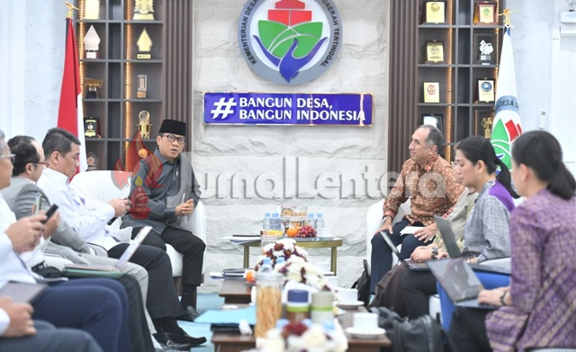 Kemendes PDT dan ADB Bahas Strategi Bangun Desa Berkelanjutan