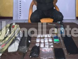 Polisi Tangkap Pria Paruh Baya di Banggai saat Hendak Edarkan Narkotika