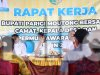 Rapat Kerja di Sausu, Bupati Parigi Moutong Beberkan Tantangan Berat Keuangan Daerah