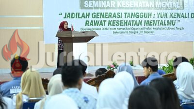 Seminar Kesehatan Mental di Palu, Wagub Sulteng Ajak Anak Muda Perkuat Ibadah