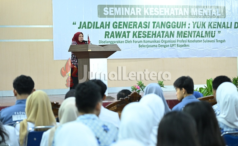Seminar Kesehatan Mental di Palu, Wagub Sulteng Ajak Anak Muda Perkuat Ibadah