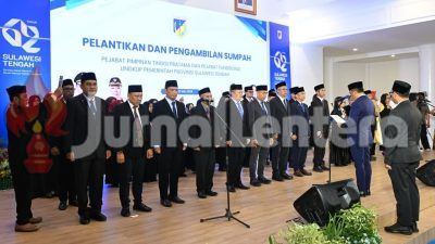 Gubernur Sulteng Ultimatum Kepala OPD, Enam Bulan Harus Tuntaskan Tiga Target Ini