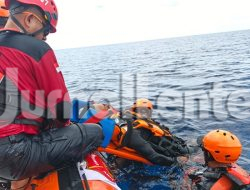 Simulasi Penyelamatan di Parigi Moutong, Basarnas Uji Kesiapan Hadapi Gelombang Tinggi