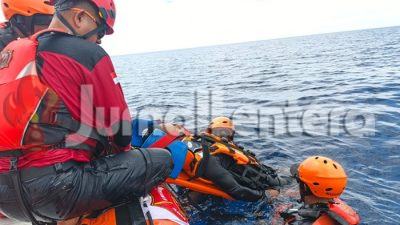 Simulasi Penyelamatan di Parigi Moutong, Basarnas Uji Kesiapan Hadapi Gelombang Tinggi