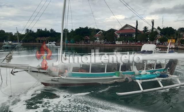 Kapal Motor Tokitoki 01 di Banggai Terbakar Usai Terjadi Ledakan, Tiga ABK Mengalami Luka Bakar
