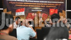 Penerbangan Palu-Guangzhou Segera Dibuka, Petugas Bandara Dilatih Bahasa Mandarin