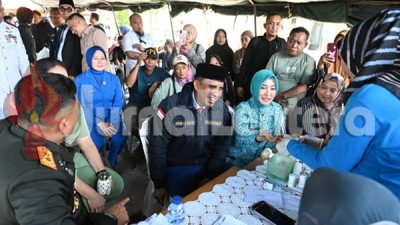 Gubernur Sulteng Saksikan Langsung Operasi Trisila-26, Ada Bakti Sosial hingga Latihan Amfibi