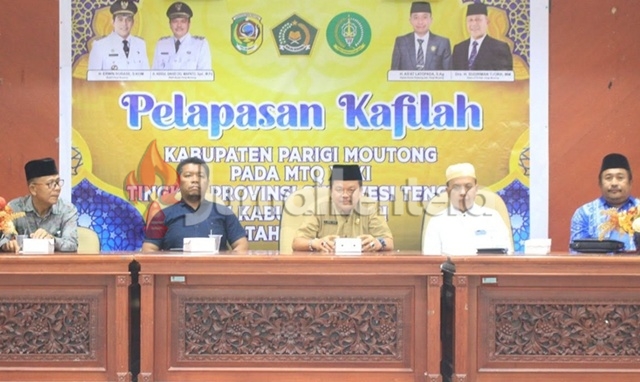 Pemkab Parigi Moutong Mengutus 75 Kafilah Ikuti Ajang MTQ Sulteng di Sigi