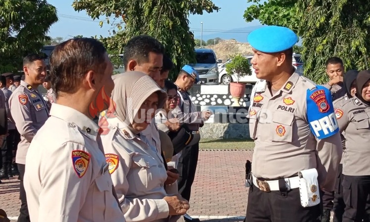 14 Personel Polda Sulteng Terkena Razia Gaktibplin