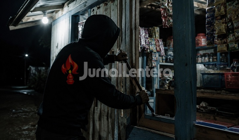 Apes! Baru Habiskan Uang Curian, Pembobol Kios di Banggai Keburu Ditangkap Polisi