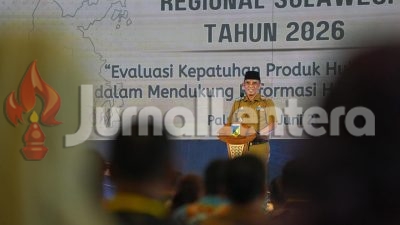 Anwar Hafid Dorong Produk Hukum Jadi Motor Penggerak Ekonomi Daerah