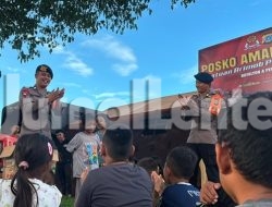 Brimob Polda Sulteng Berikan Trauma Healing Anak-anak Korban Gempa di Buol