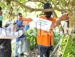 Pelaku Pembunuhan di Morowali Utara Peragakan Detik-detik Penembakan Korban