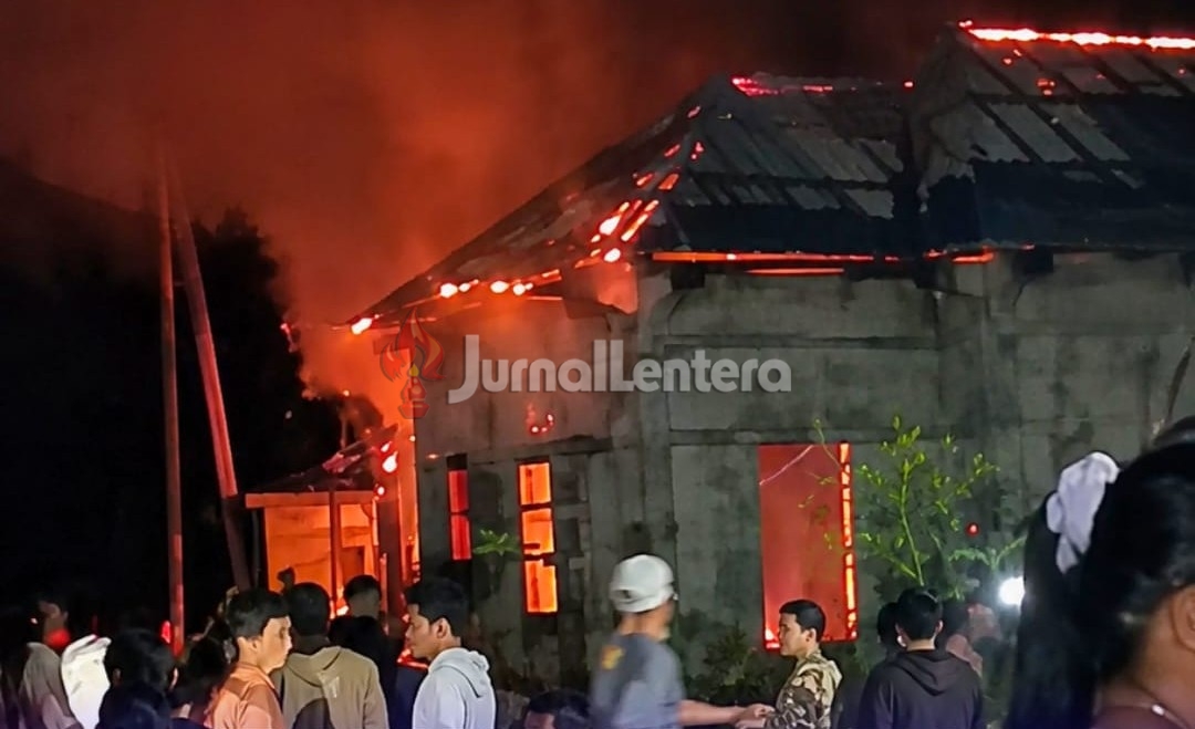 Gas Bocor dan Korsleting Diduga Jadi Penyebab Dua Kebakaran Beruntun di Parigi Moutong