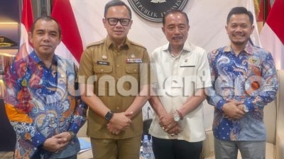 Ketua DPRD Parigi Moutong Temui Wamendagri, Minta APBN Biayai Gaji PPPK