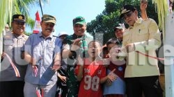 Jembatan Garuda Merah Putih di Parigi Moutong Jadi Akses Baru Bagi Warga Desa Nambaru