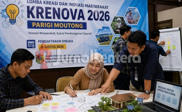 Bappelitbangda Parigi Moutong Siapkan Krenova 2026, Pendaftaran Dibuka Agustus