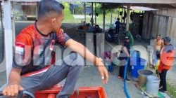 BPBD Intensifkan Penyaluran Air Bersih Warga Sausu Taliabo Parigi Moutong