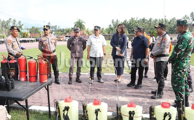 Polres Parigi Moutong Perkuat Kesiapsiagaan Hadapi Karhutla