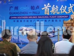 Wagub Sulteng Sebut Penerbangan Palu-Guangzhou Bakal Dongkrak Investasi dan Pariwisata