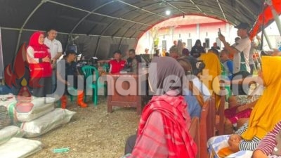 PMI Parigi Moutong Salurkan Bantuan dan Siagakan Relawan
