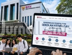 BKN Umumkan Jadwal Pendaftaran Sekolah Kedinasan 2026 Dibuka 18 Agustus