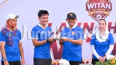Resmikan Witan Sulaeman Akademi, Anwar Hafid Optimistis Sulteng Jadi Gudang Talenta Sepak Bola