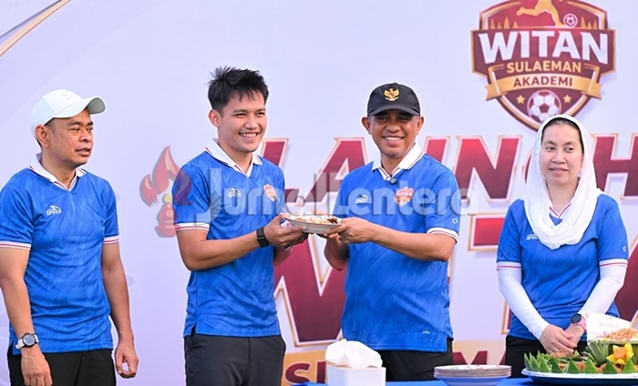 Resmikan Witan Sulaeman Akademi, Anwar Hafid Optimistis Sulteng Jadi Gudang Talenta Sepak Bola