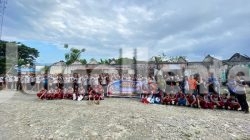 PSP Jadi Pusat Aksi Bersih Polres Parigi Moutong di Peringatan Hari Bhayangkara