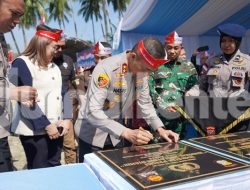 Jembatan Presisi Jenderal Hoegeng di Donggala Resmi Digunakan